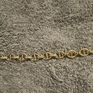 Nice Gold Tone Chunky Bracelet